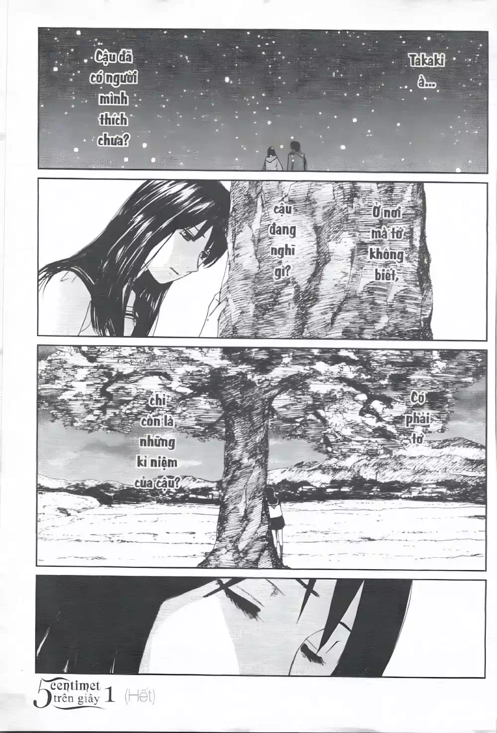 Truyện Tranh 5 Centimet Trên Giây - 5 Centimeters Per Second trang 3