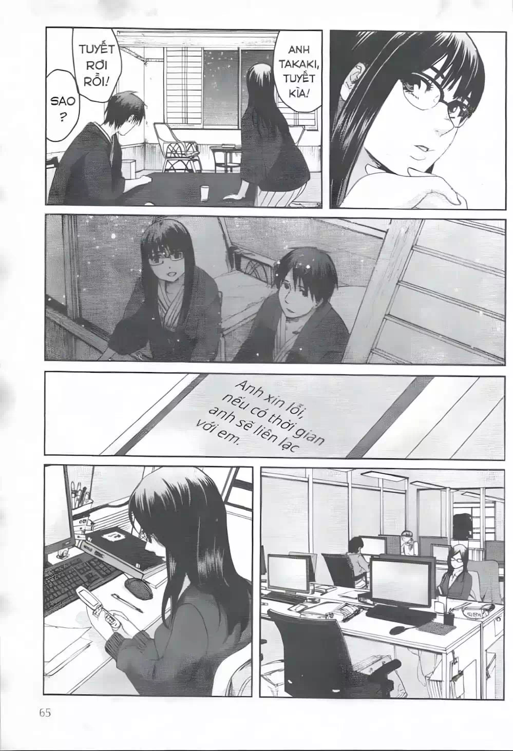 Truyện Tranh 5 Centimet Trên Giây - 5 Centimeters Per Second trang 3