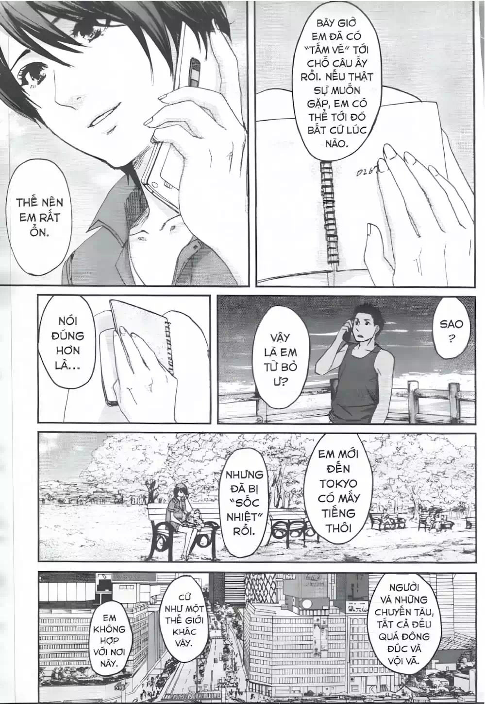 Truyện Tranh 5 Centimet Trên Giây - 5 Centimeters Per Second trang 3