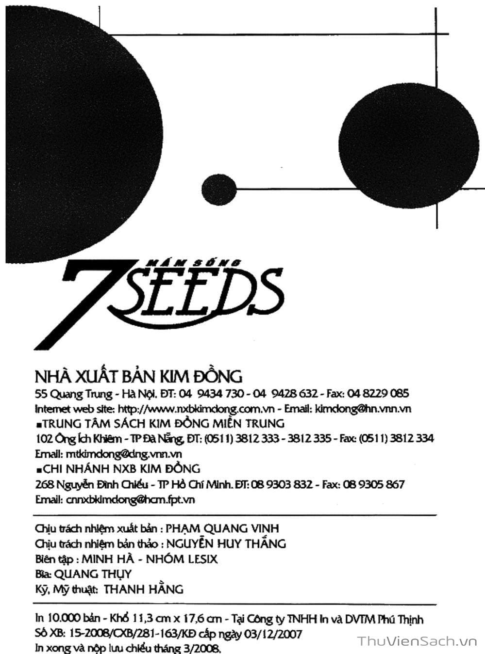 Truyện Tranh Mầm Sống - 7 Seeds trang 7