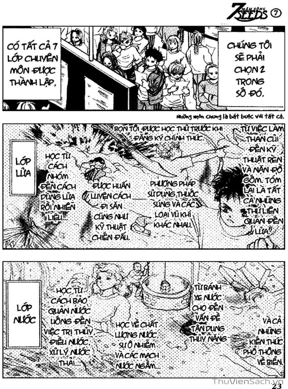 Truyện Tranh Mầm Sống - 7 Seeds trang 7