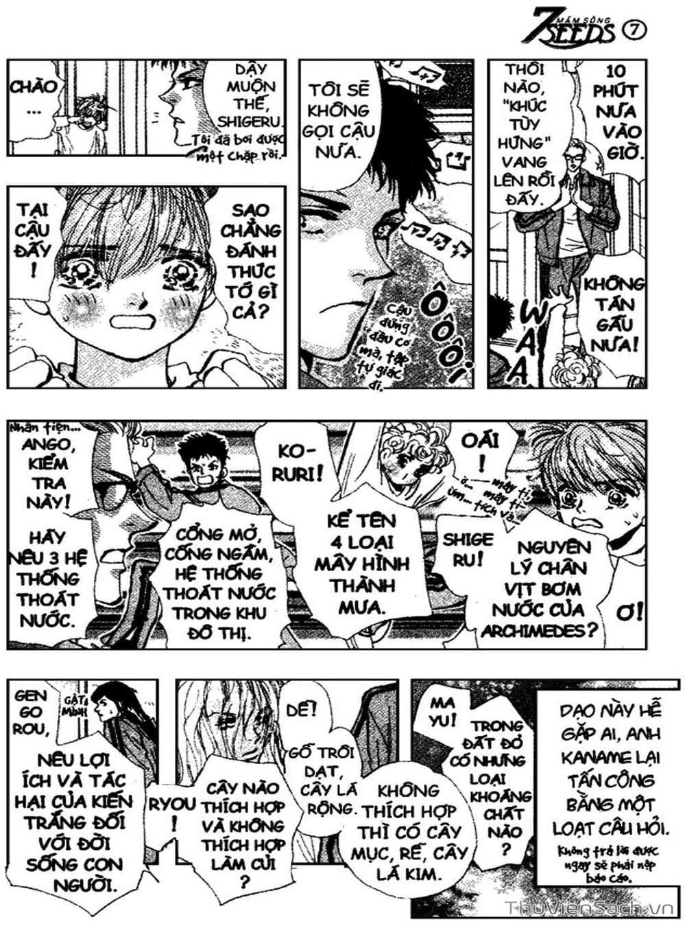 Truyện Tranh Mầm Sống - 7 Seeds trang 7