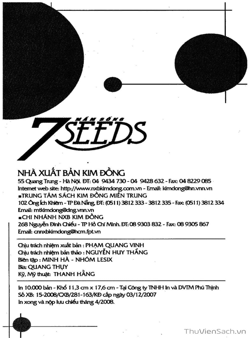 Truyện Tranh Mầm Sống - 7 Seeds trang 7