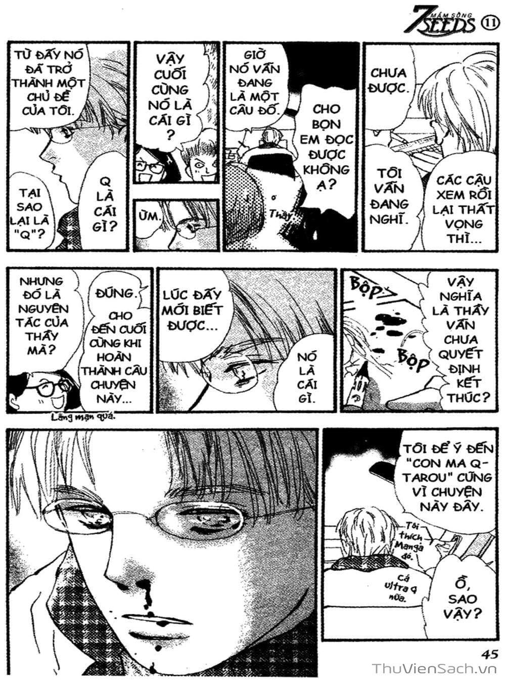 Truyện Tranh Mầm Sống - 7 Seeds trang 7