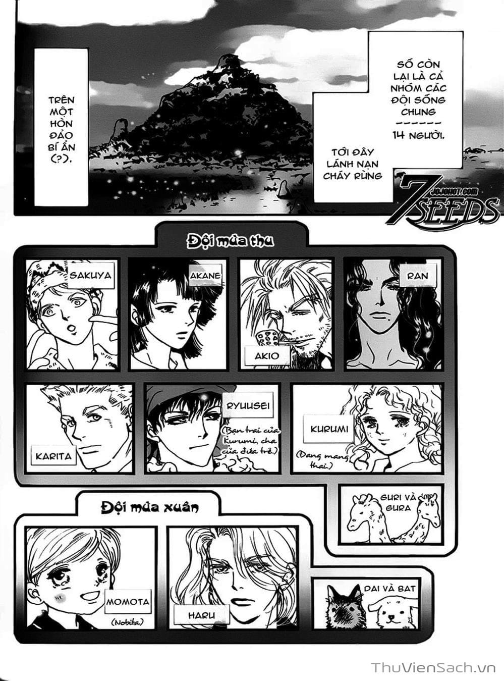 Truyện Tranh Mầm Sống - 7 Seeds trang 7