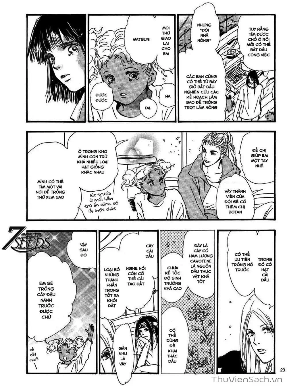 Truyện Tranh Mầm Sống - 7 Seeds trang 7