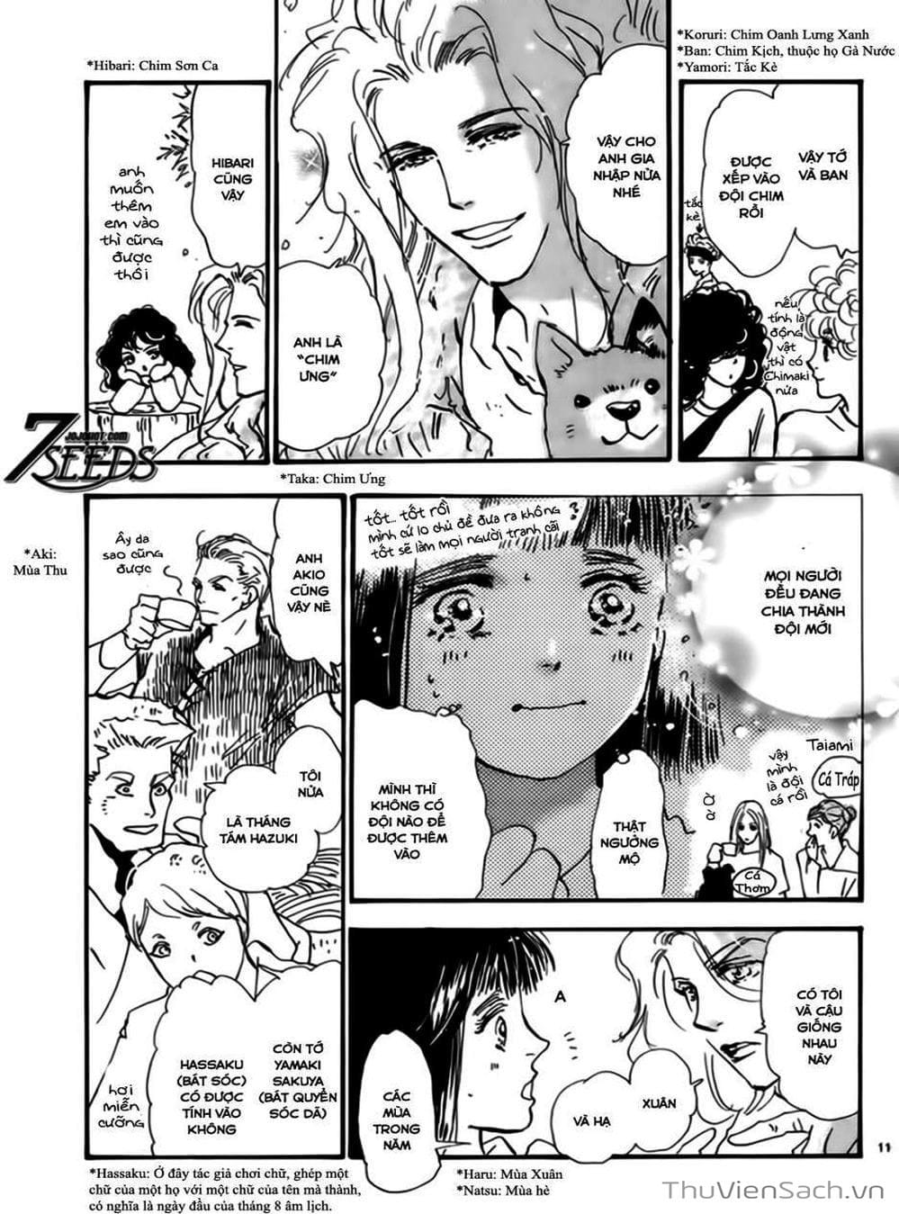 Truyện Tranh Mầm Sống - 7 Seeds trang 7