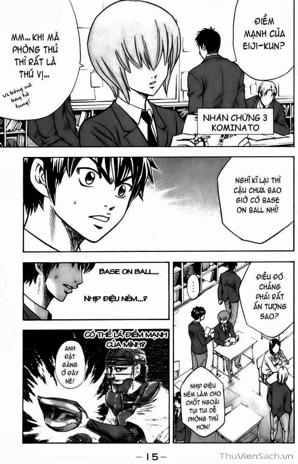 Truyện Tranh Đội Bóng Chày Siêu Đẳng - Ace Of Diamond trang 5