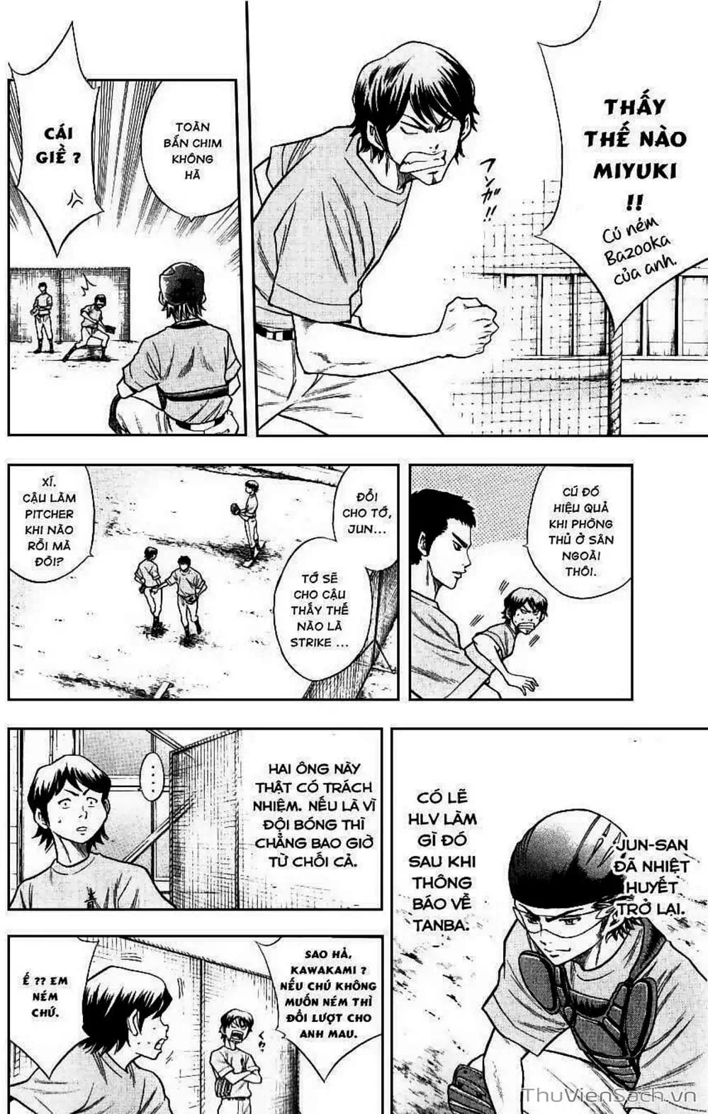 Truyện Tranh Đội Bóng Chày Siêu Đẳng - Ace Of Diamond trang 5