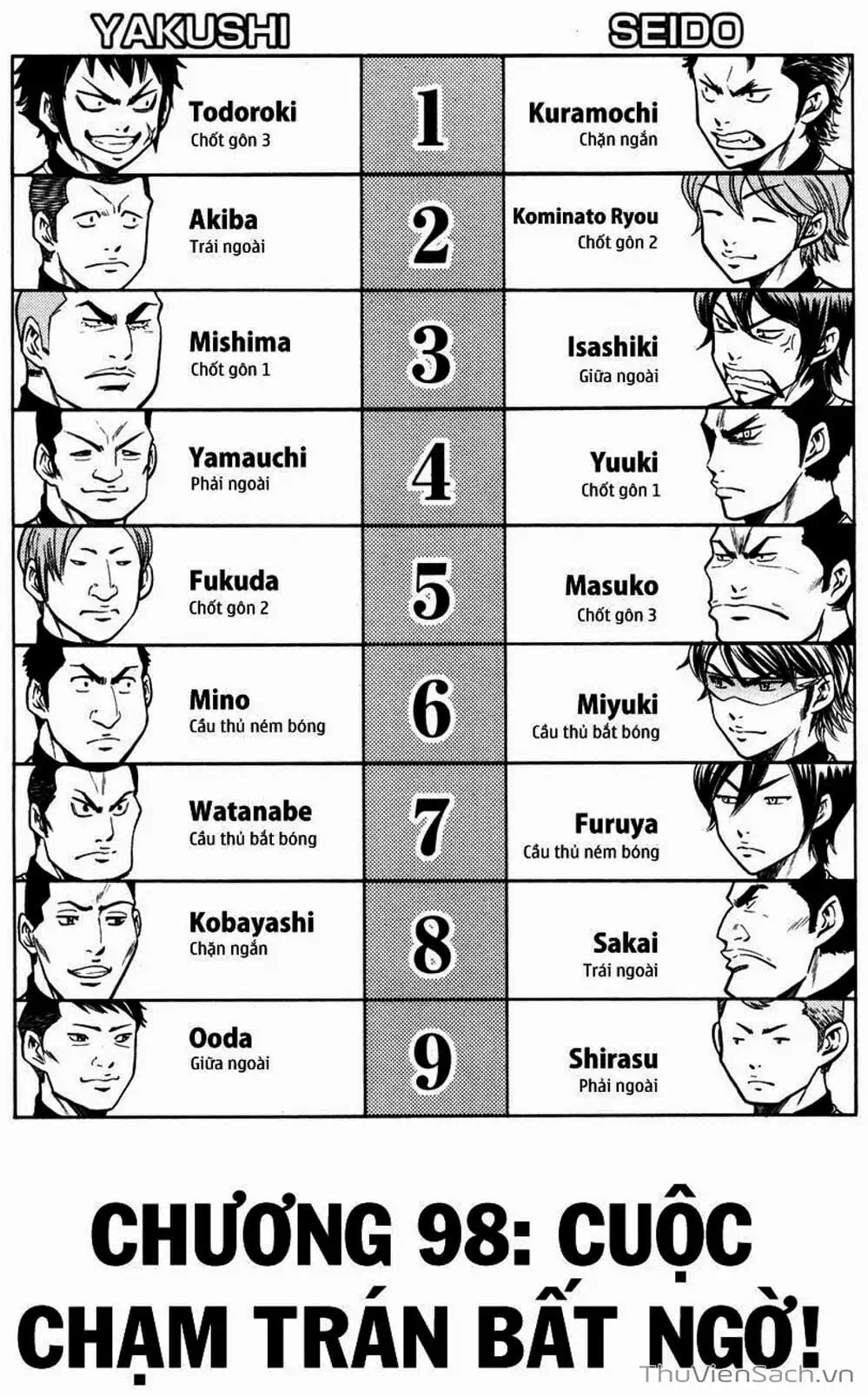 Truyện Tranh Đội Bóng Chày Siêu Đẳng - Ace Of Diamond trang 5