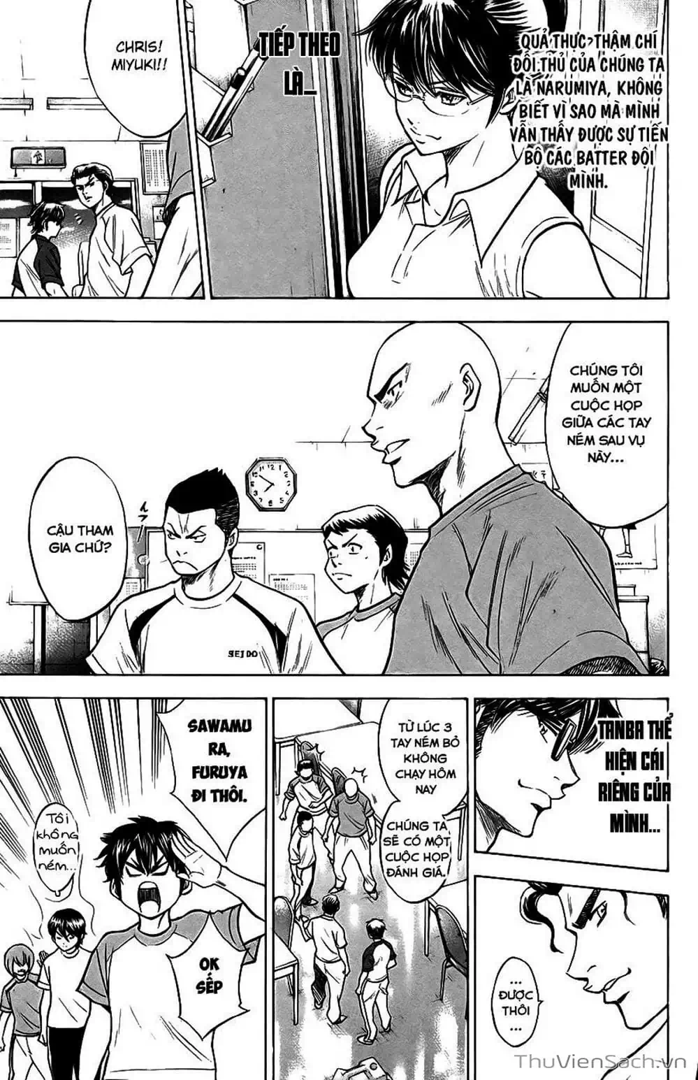 Truyện Tranh Đội Bóng Chày Siêu Đẳng - Ace Of Diamond trang 5