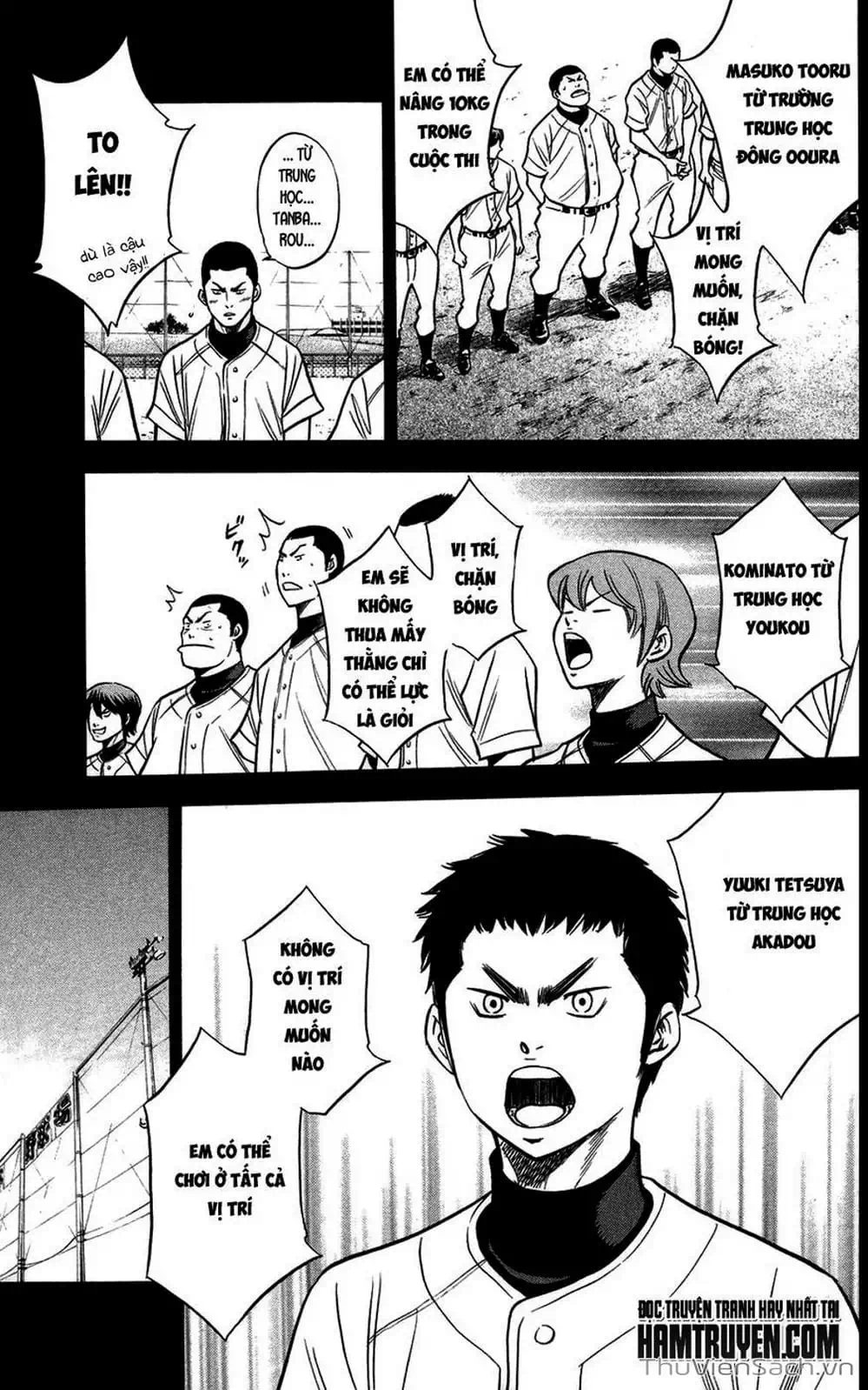 Truyện Tranh Đội Bóng Chày Siêu Đẳng - Ace Of Diamond trang 5