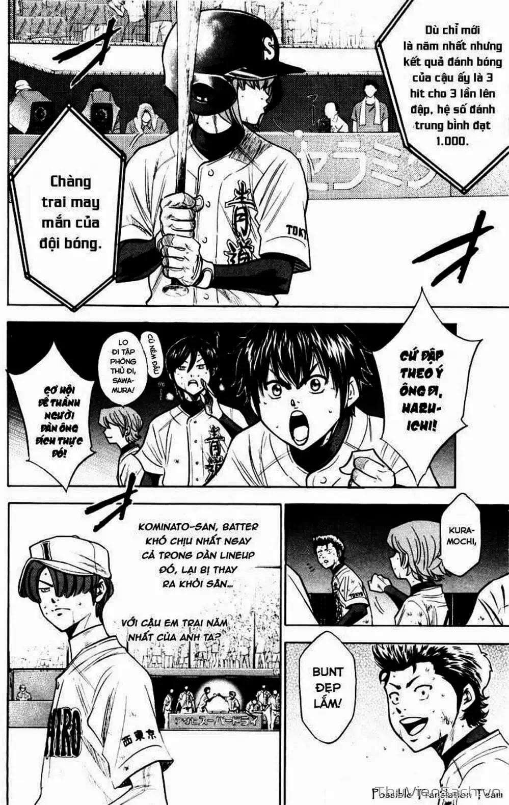 Truyện Tranh Đội Bóng Chày Siêu Đẳng - Ace Of Diamond trang 5