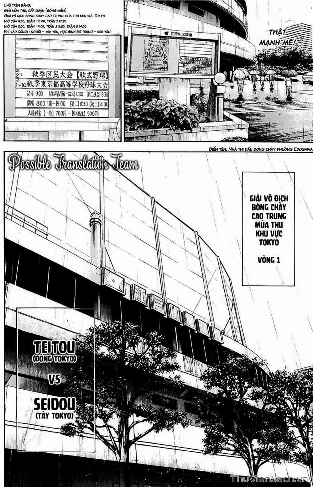 Truyện Tranh Đội Bóng Chày Siêu Đẳng - Ace Of Diamond trang 5