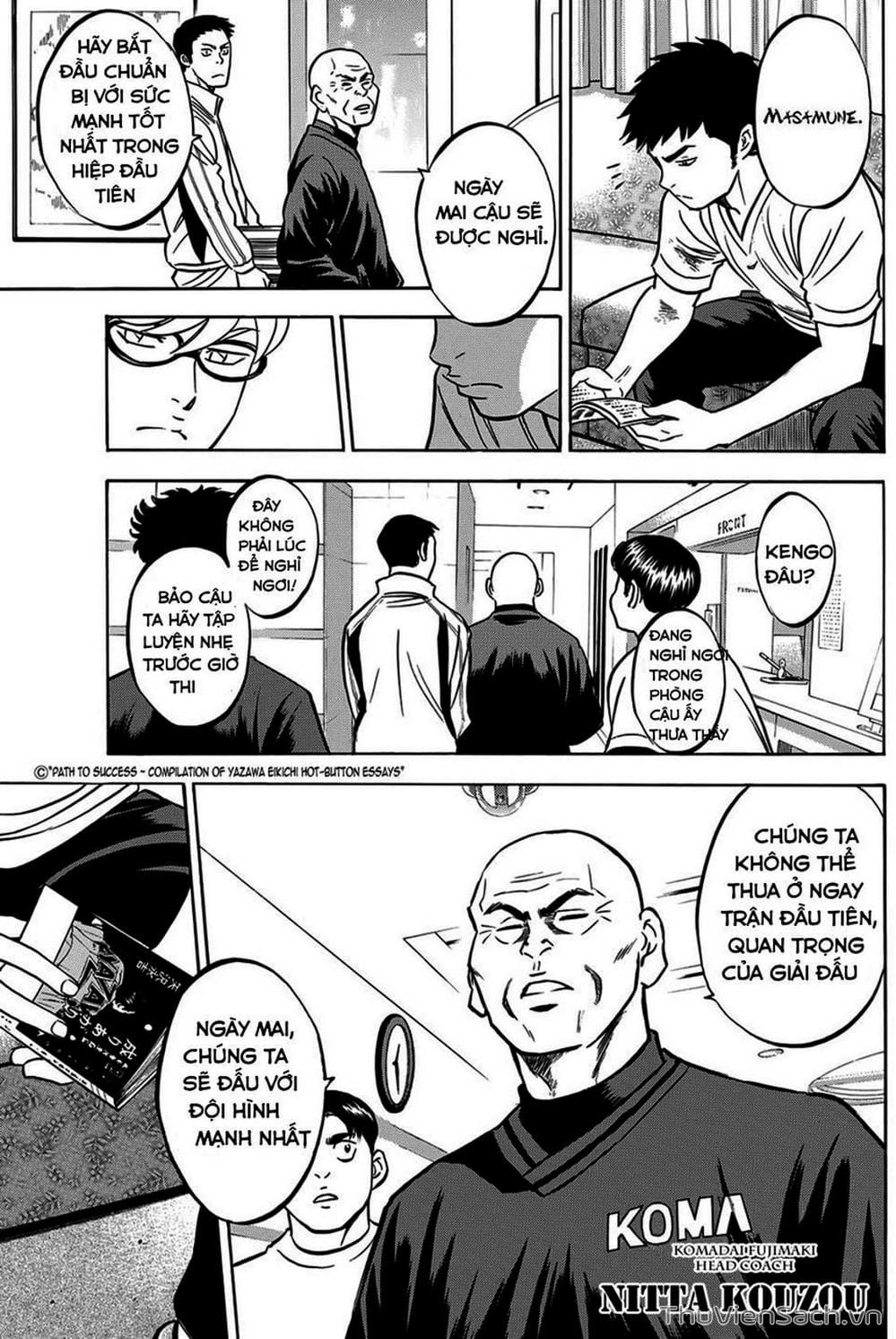 Truyện Tranh Đội Bóng Chày Siêu Đẳng - Ace Of Diamond trang 5