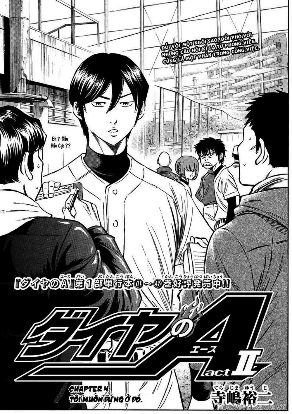 Truyện Tranh Đội Bóng Chày Siêu Đẳng - Ace Of Diamond trang 5