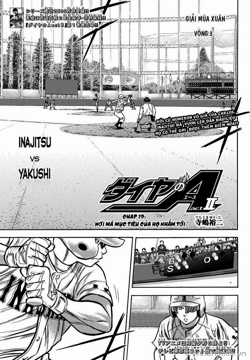 Truyện Tranh Đội Bóng Chày Siêu Đẳng - Ace Of Diamond trang 5