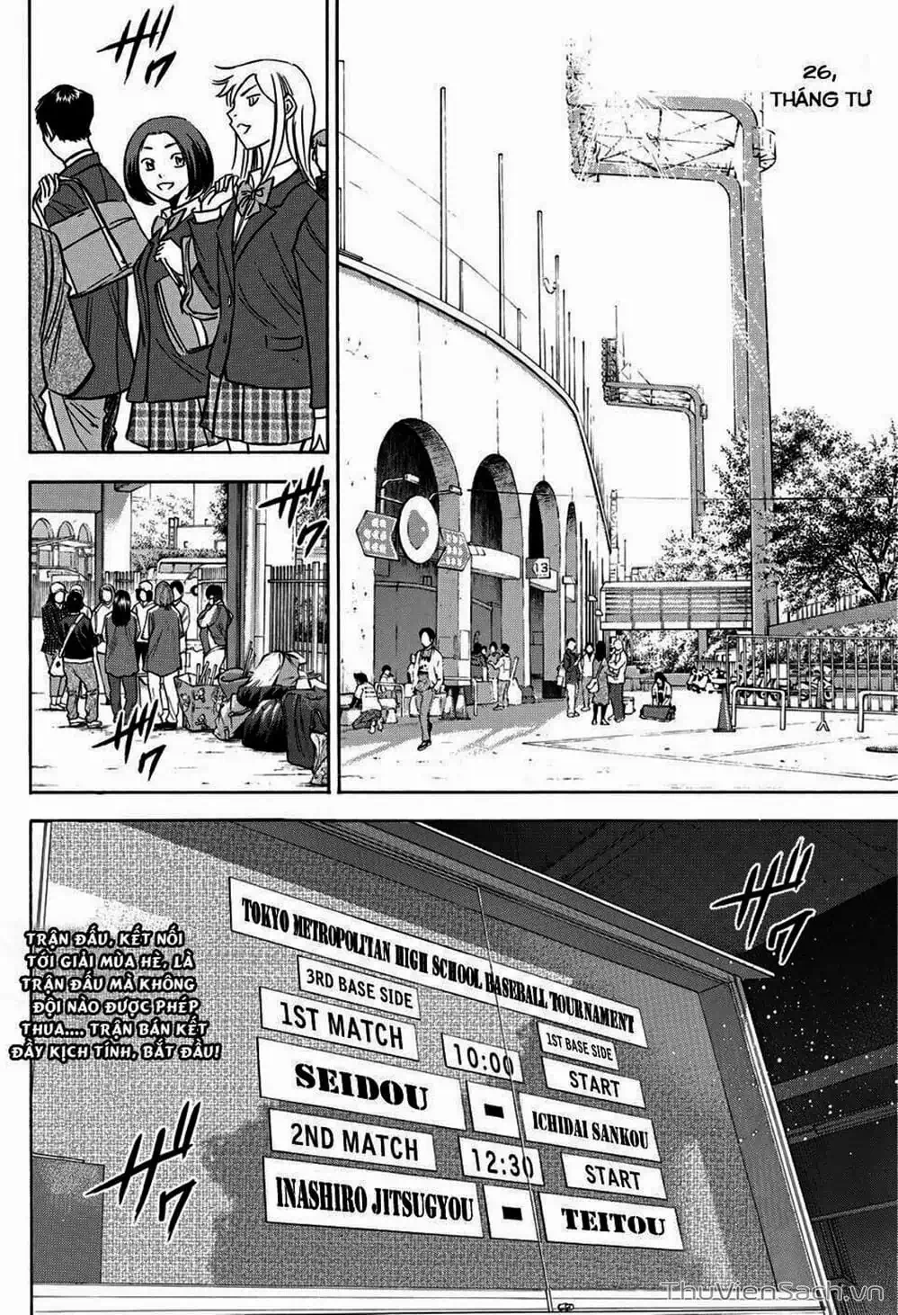 Truyện Tranh Đội Bóng Chày Siêu Đẳng - Ace Of Diamond trang 5