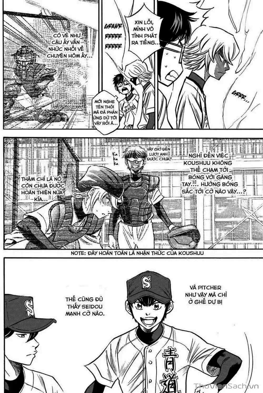 Truyện Tranh Đội Bóng Chày Siêu Đẳng - Ace Of Diamond trang 5