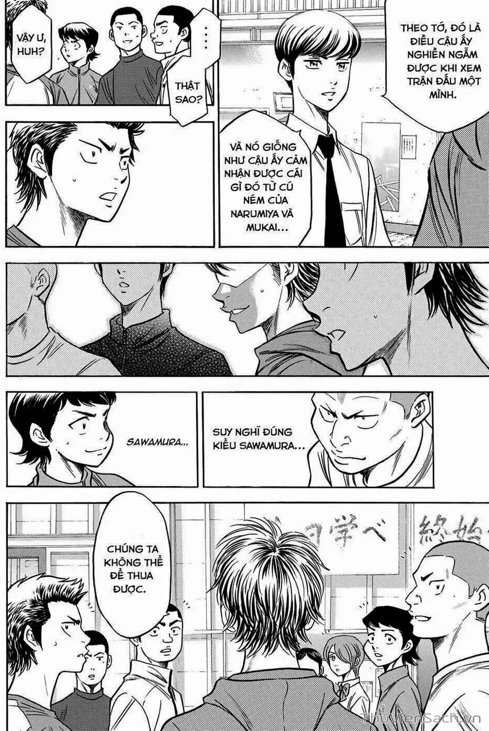 Truyện Tranh Đội Bóng Chày Siêu Đẳng - Ace Of Diamond trang 5