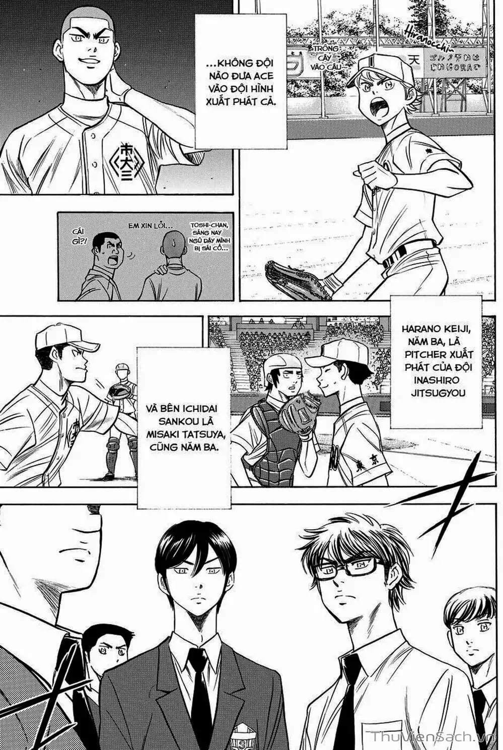 Truyện Tranh Đội Bóng Chày Siêu Đẳng - Ace Of Diamond trang 5