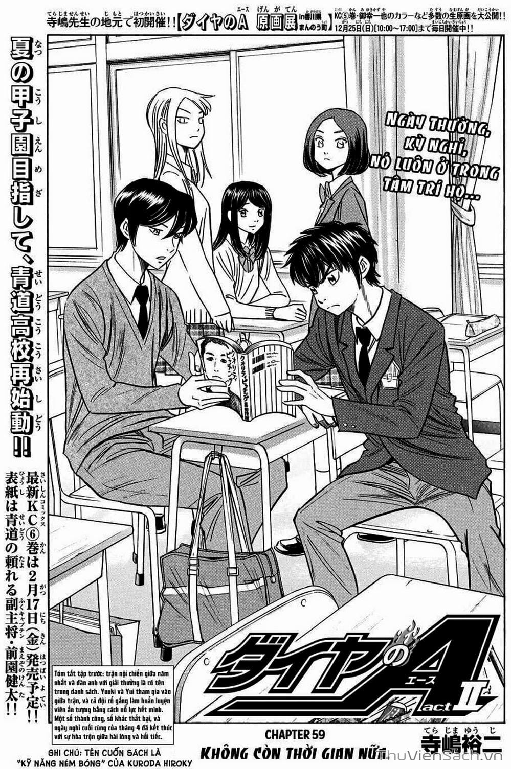 Truyện Tranh Đội Bóng Chày Siêu Đẳng - Ace Of Diamond trang 5