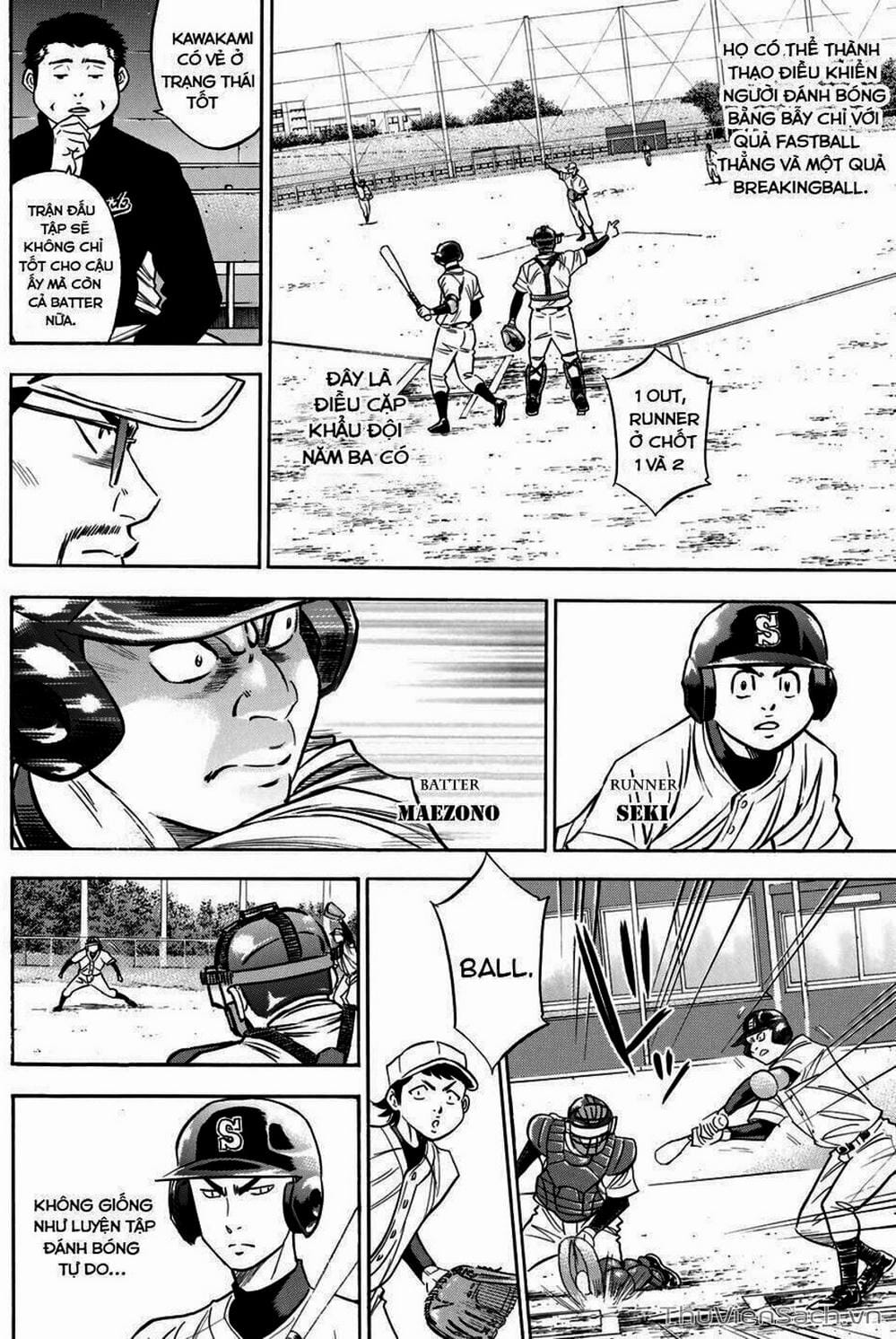 Truyện Tranh Đội Bóng Chày Siêu Đẳng - Ace Of Diamond trang 5