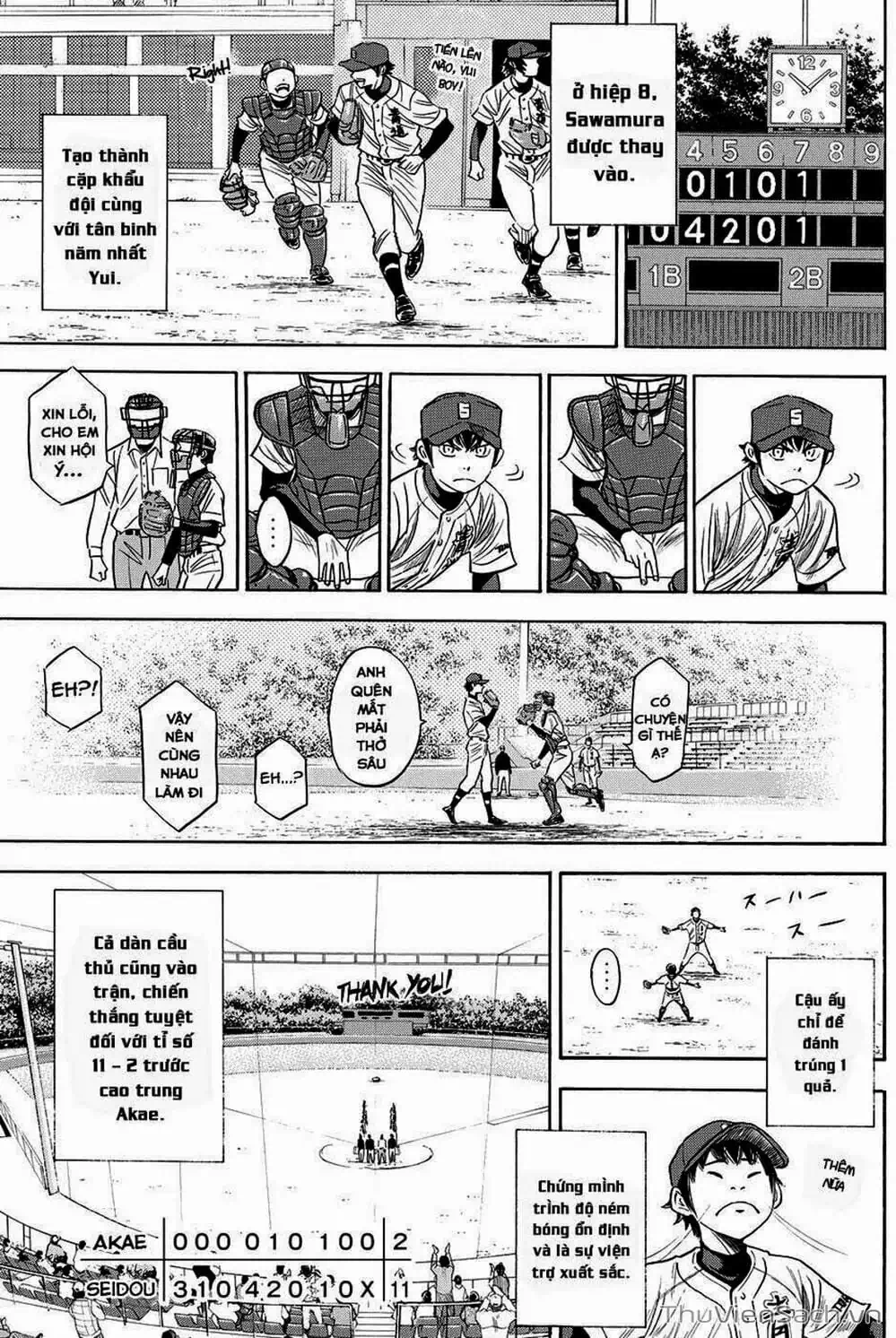Truyện Tranh Đội Bóng Chày Siêu Đẳng - Ace Of Diamond trang 5