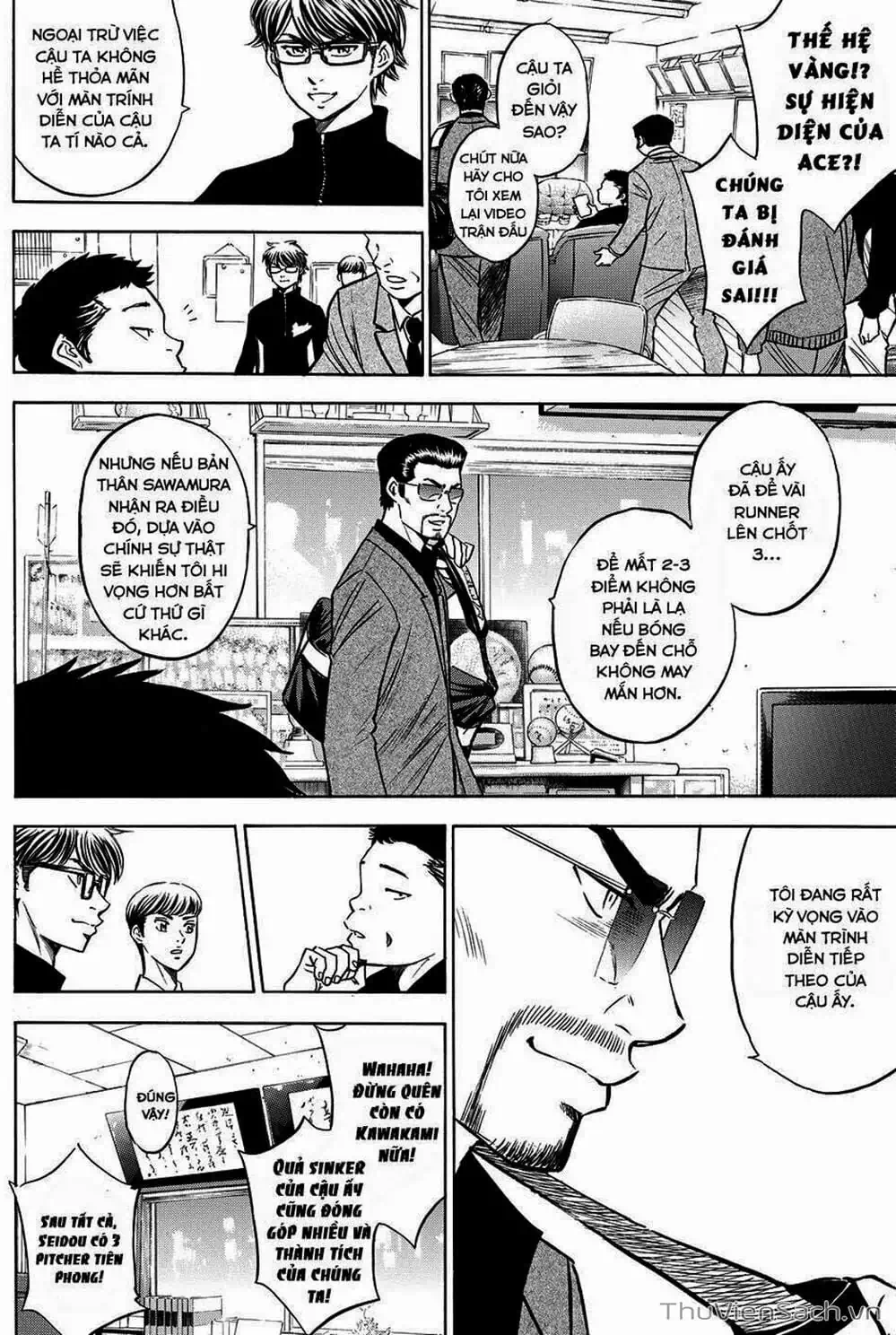 Truyện Tranh Đội Bóng Chày Siêu Đẳng - Ace Of Diamond trang 5
