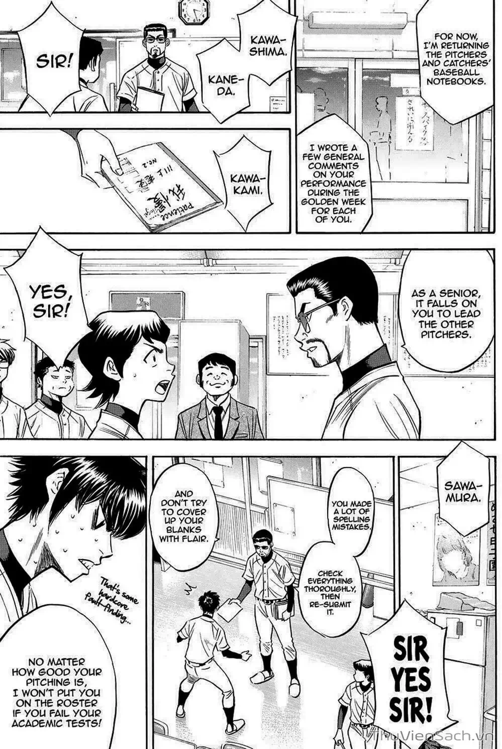 Truyện Tranh Đội Bóng Chày Siêu Đẳng - Ace Of Diamond trang 5