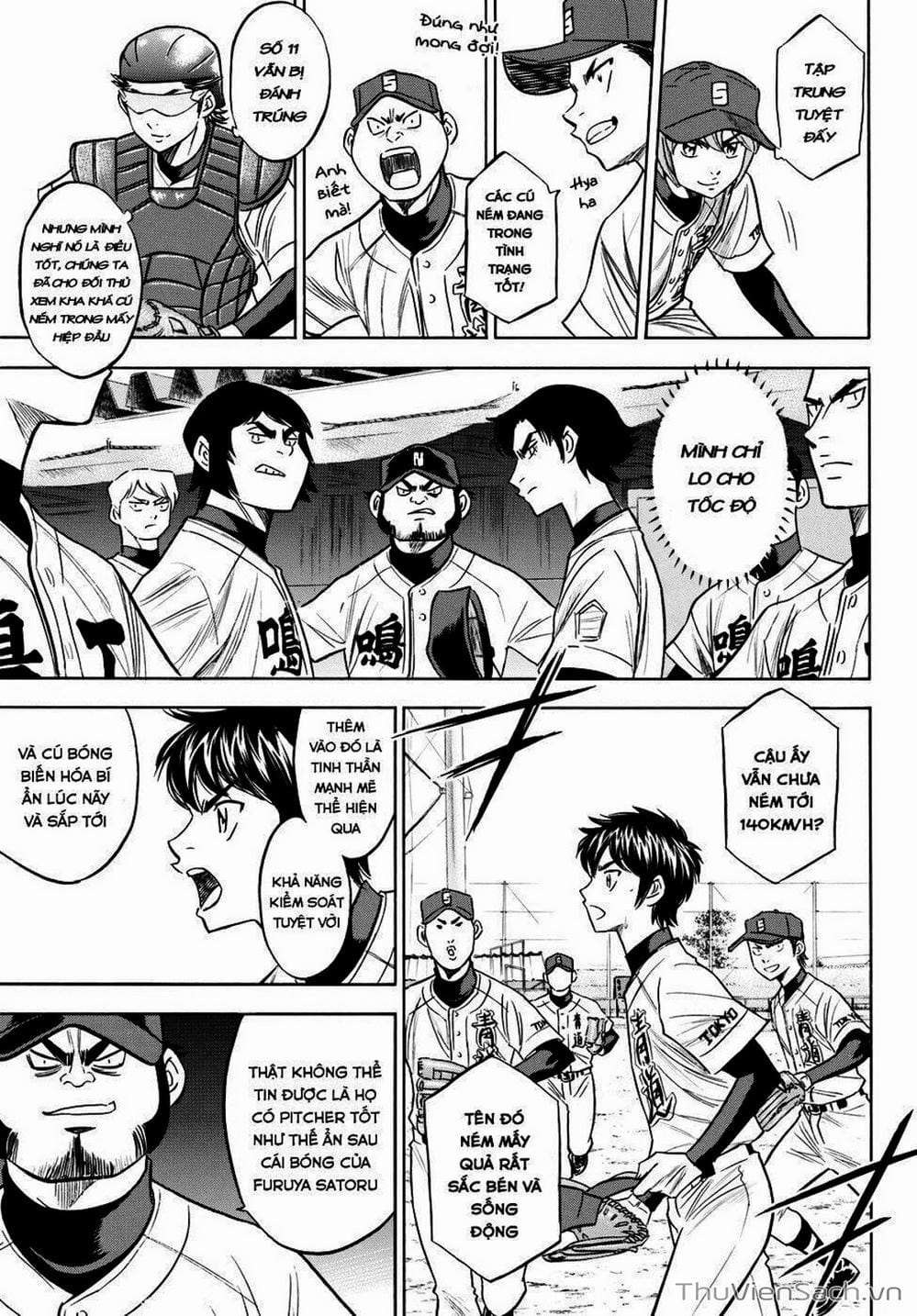 Truyện Tranh Đội Bóng Chày Siêu Đẳng - Ace Of Diamond trang 5