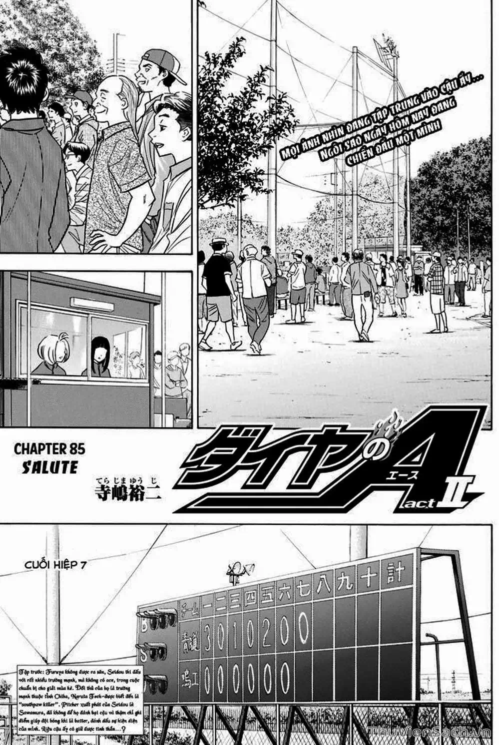 Truyện Tranh Đội Bóng Chày Siêu Đẳng - Ace Of Diamond trang 5