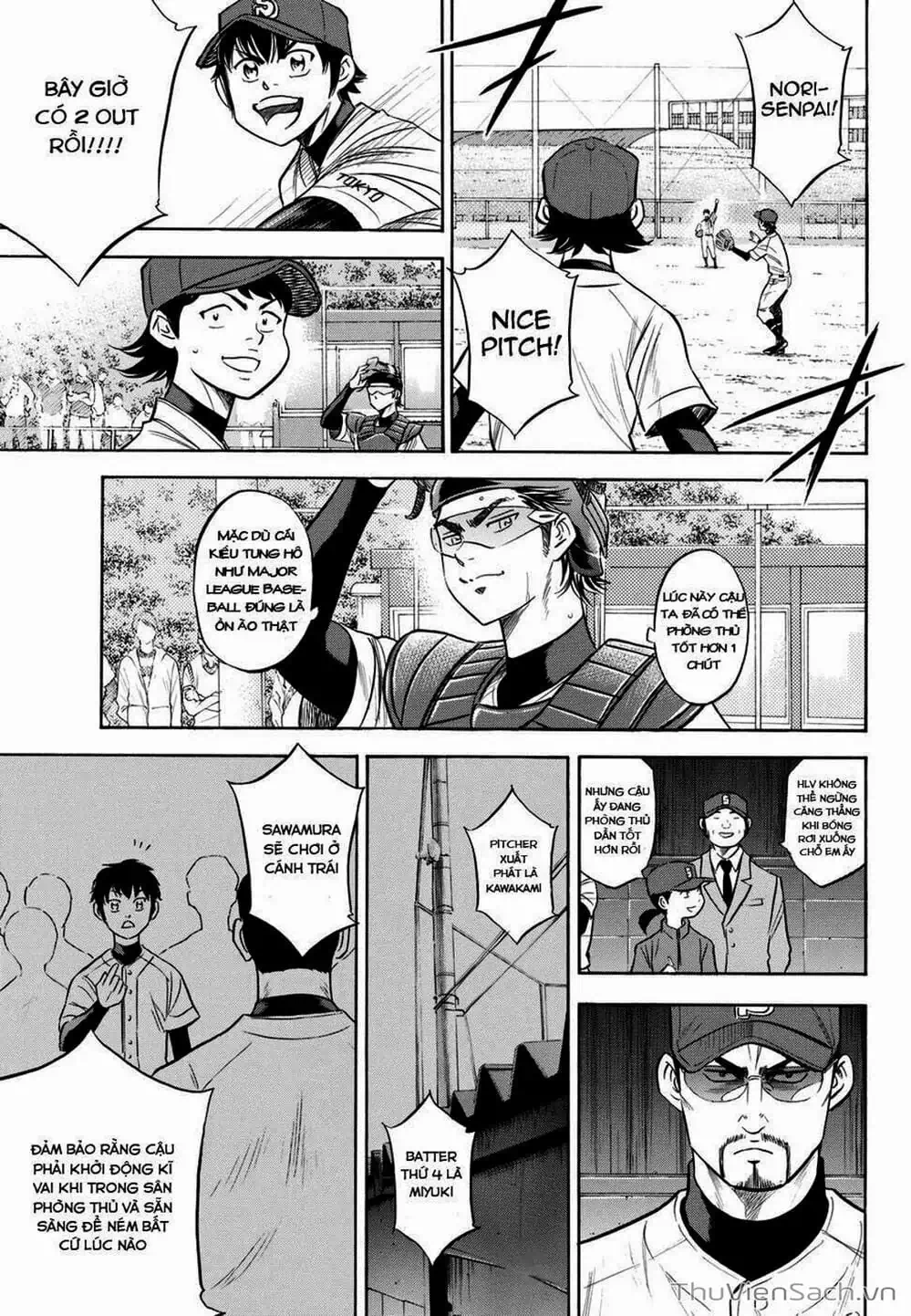 Truyện Tranh Đội Bóng Chày Siêu Đẳng - Ace Of Diamond trang 5