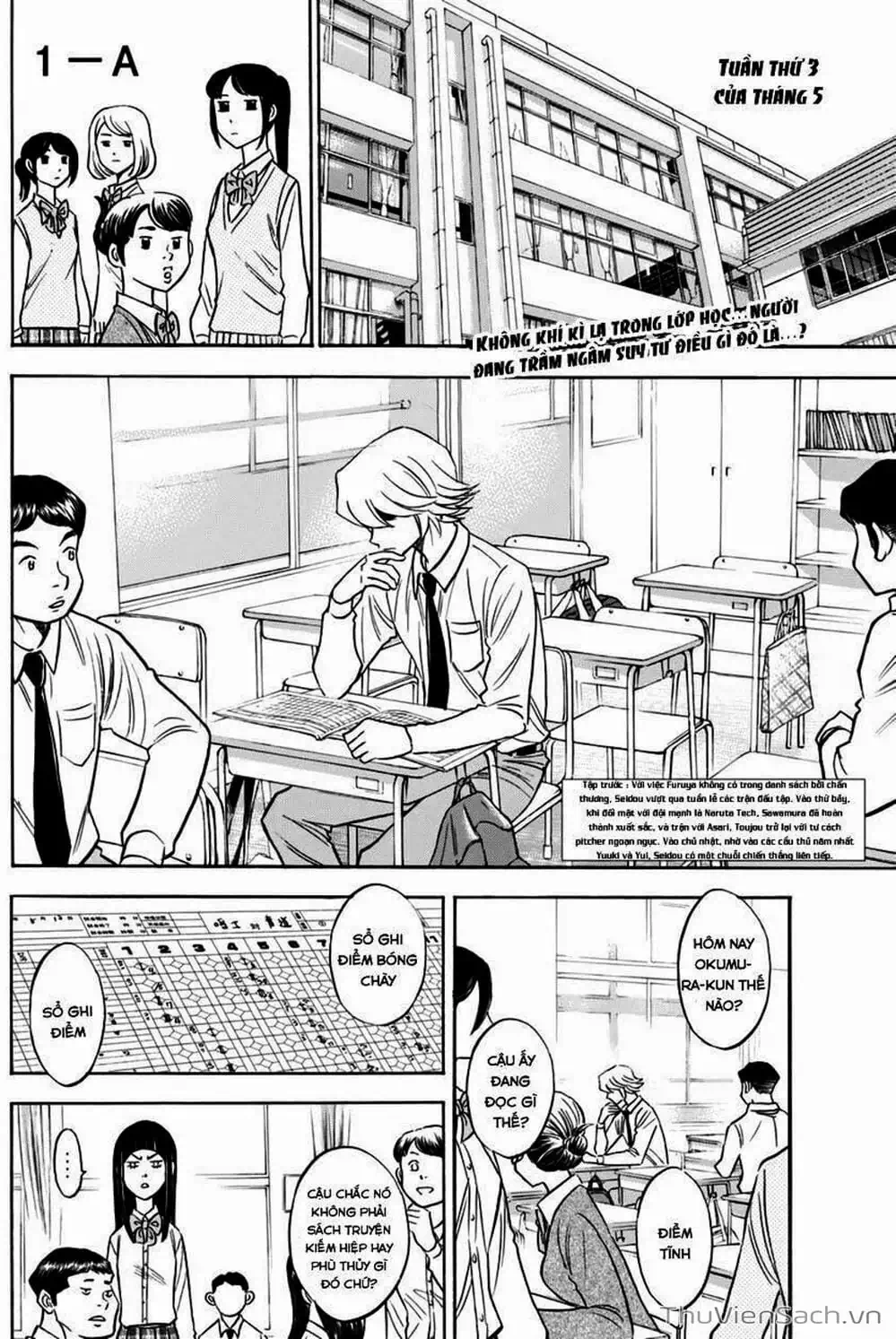 Truyện Tranh Đội Bóng Chày Siêu Đẳng - Ace Of Diamond trang 5