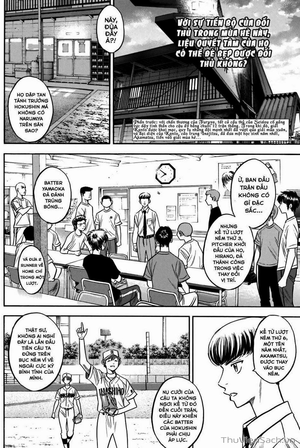 Truyện Tranh Đội Bóng Chày Siêu Đẳng - Ace Of Diamond trang 5