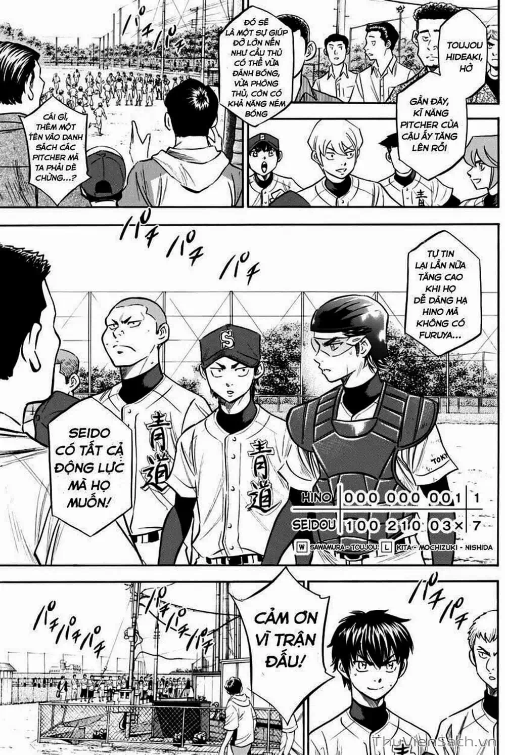 Truyện Tranh Đội Bóng Chày Siêu Đẳng - Ace Of Diamond trang 5