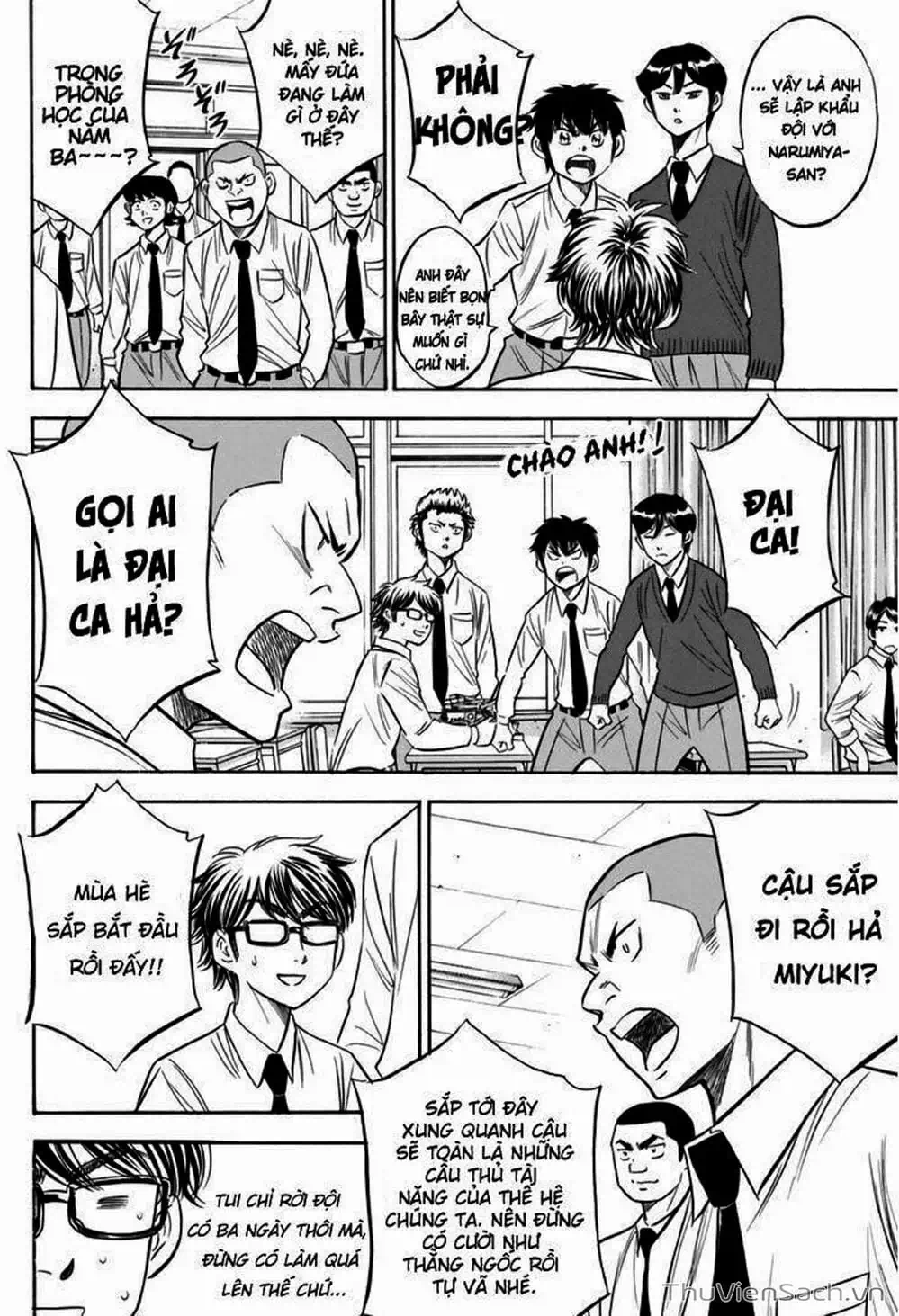 Truyện Tranh Đội Bóng Chày Siêu Đẳng - Ace Of Diamond trang 5