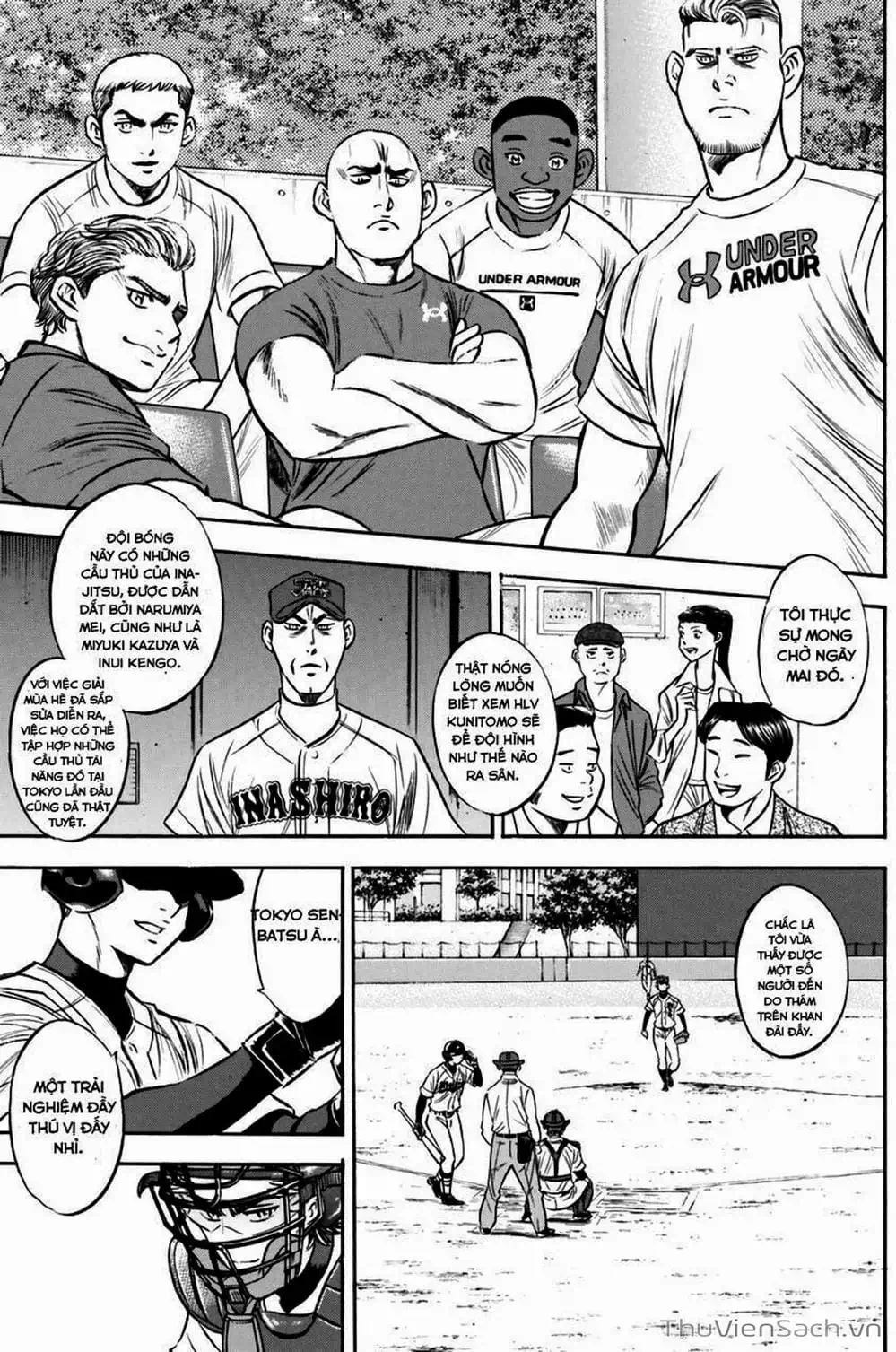 Truyện Tranh Đội Bóng Chày Siêu Đẳng - Ace Of Diamond trang 5