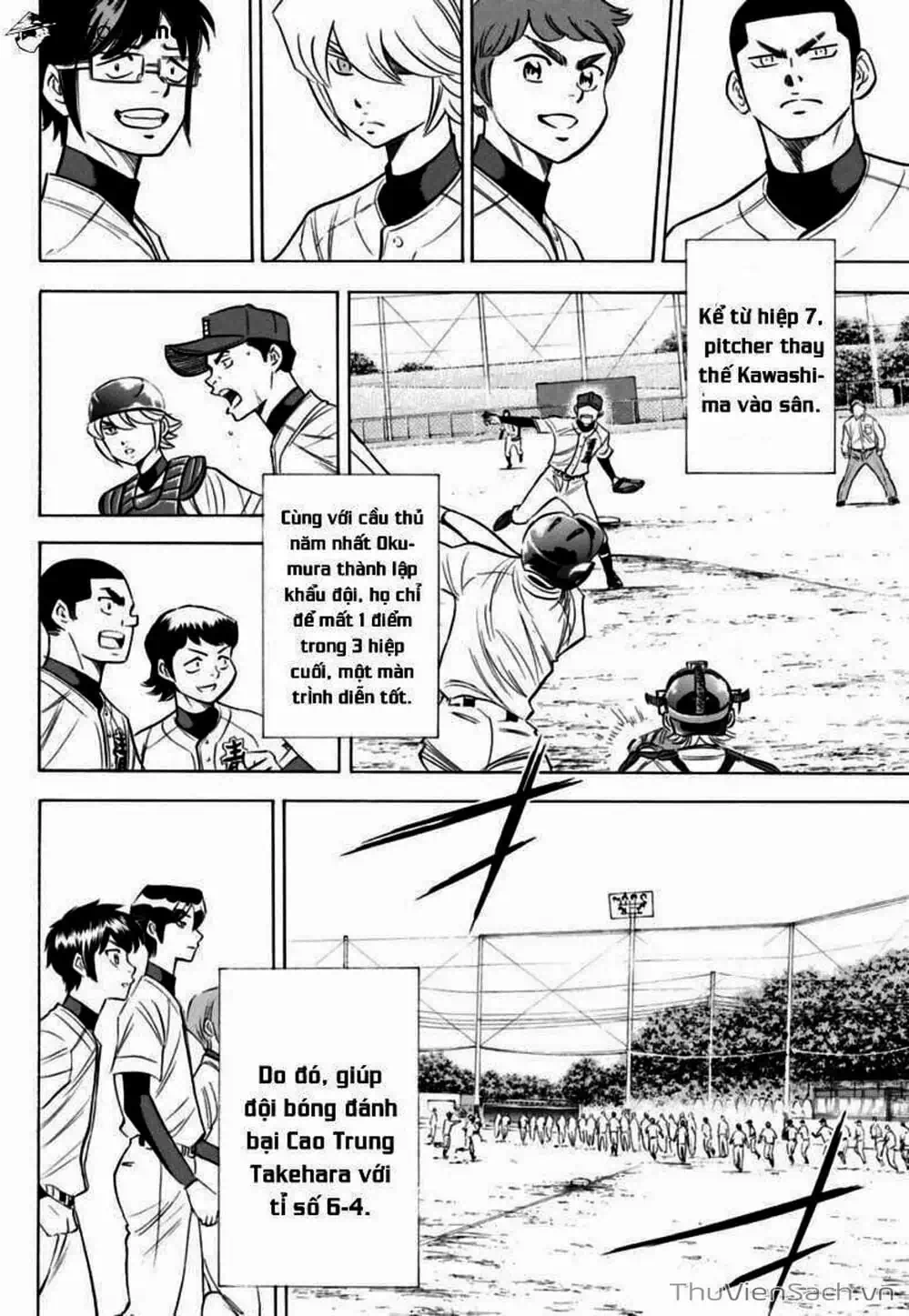 Truyện Tranh Đội Bóng Chày Siêu Đẳng - Ace Of Diamond trang 5