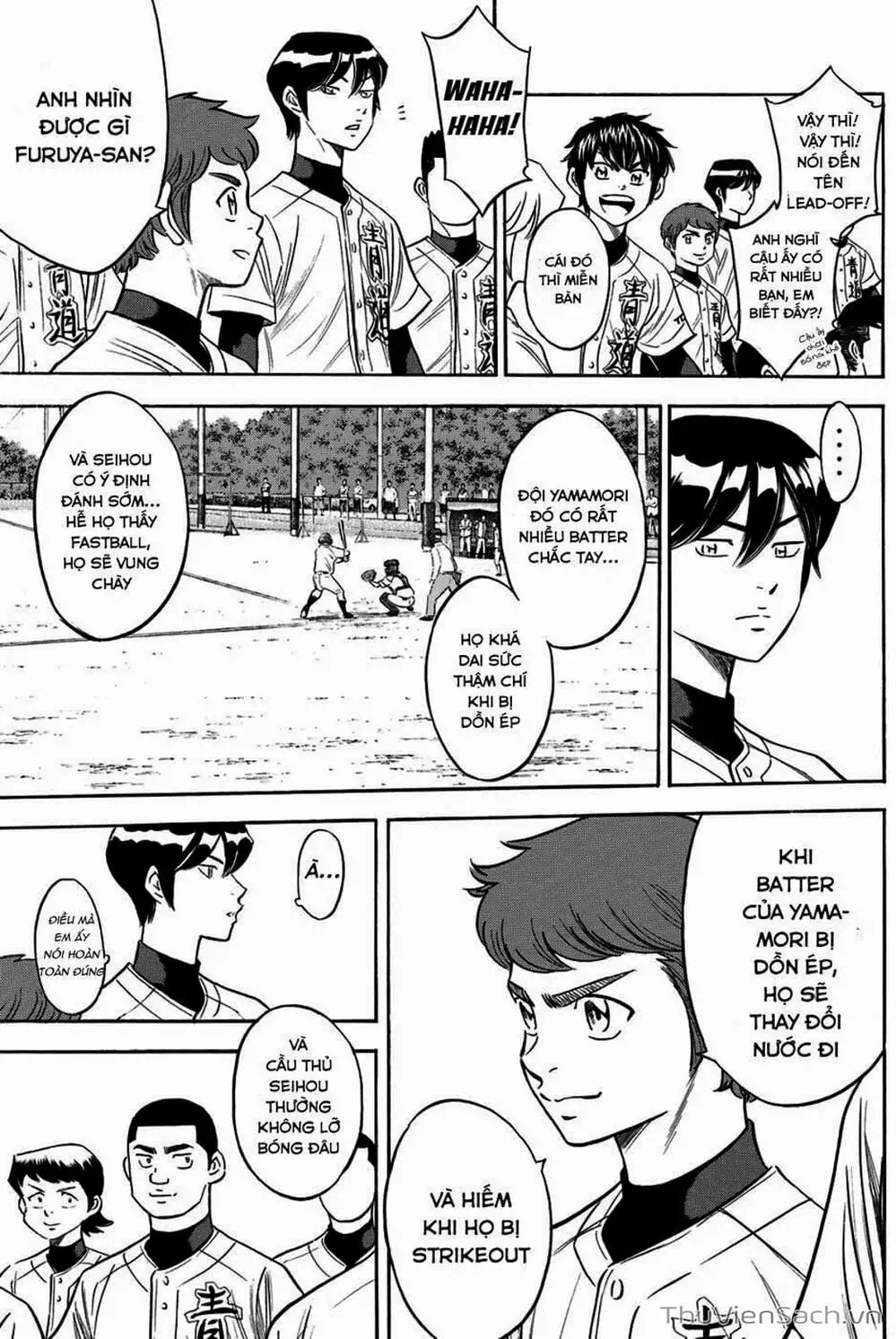 Truyện Tranh Đội Bóng Chày Siêu Đẳng - Ace Of Diamond trang 5