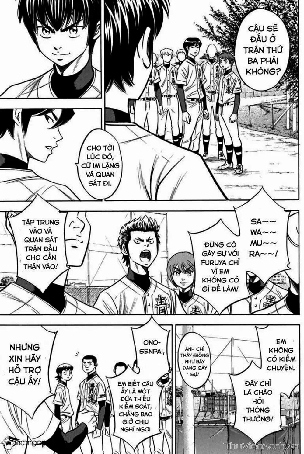 Truyện Tranh Đội Bóng Chày Siêu Đẳng - Ace Of Diamond trang 5