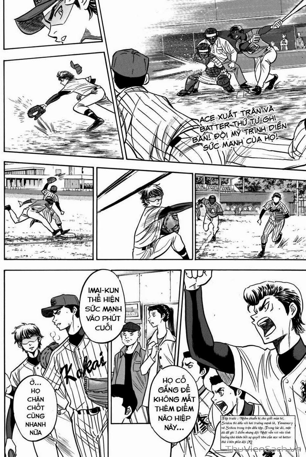 Truyện Tranh Đội Bóng Chày Siêu Đẳng - Ace Of Diamond trang 5