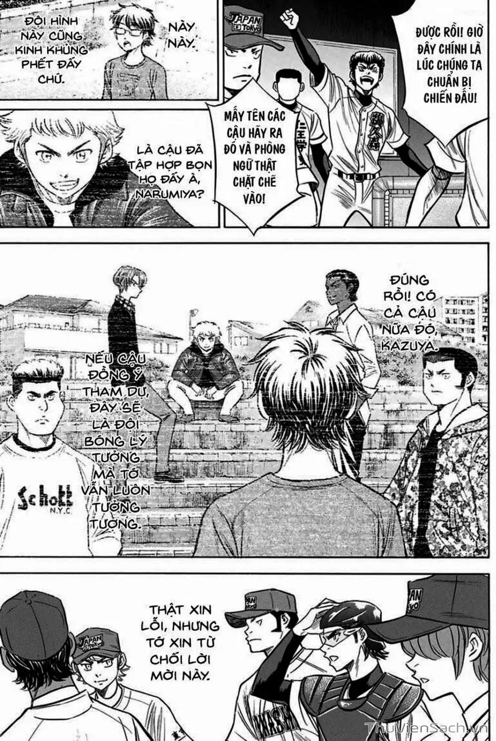 Truyện Tranh Đội Bóng Chày Siêu Đẳng - Ace Of Diamond trang 5