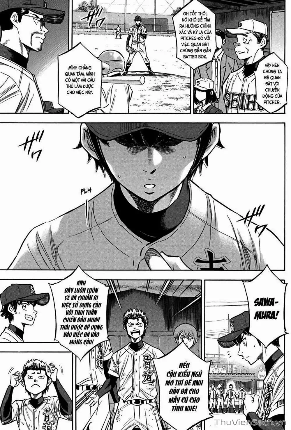 Truyện Tranh Đội Bóng Chày Siêu Đẳng - Ace Of Diamond trang 5
