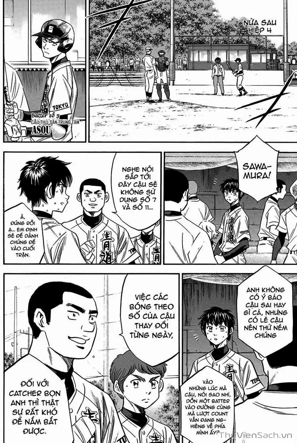 Truyện Tranh Đội Bóng Chày Siêu Đẳng - Ace Of Diamond trang 5