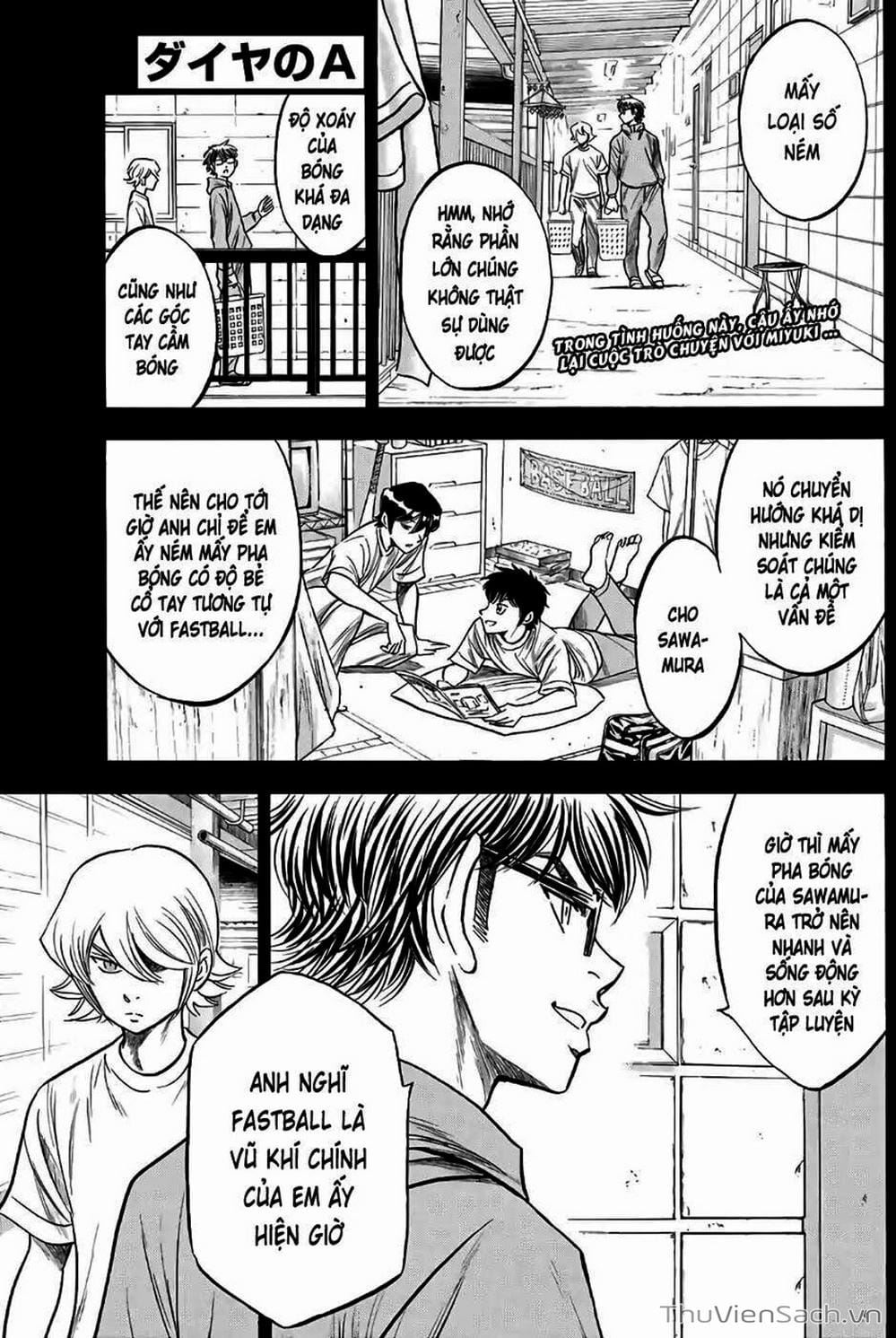 Truyện Tranh Đội Bóng Chày Siêu Đẳng - Ace Of Diamond trang 5