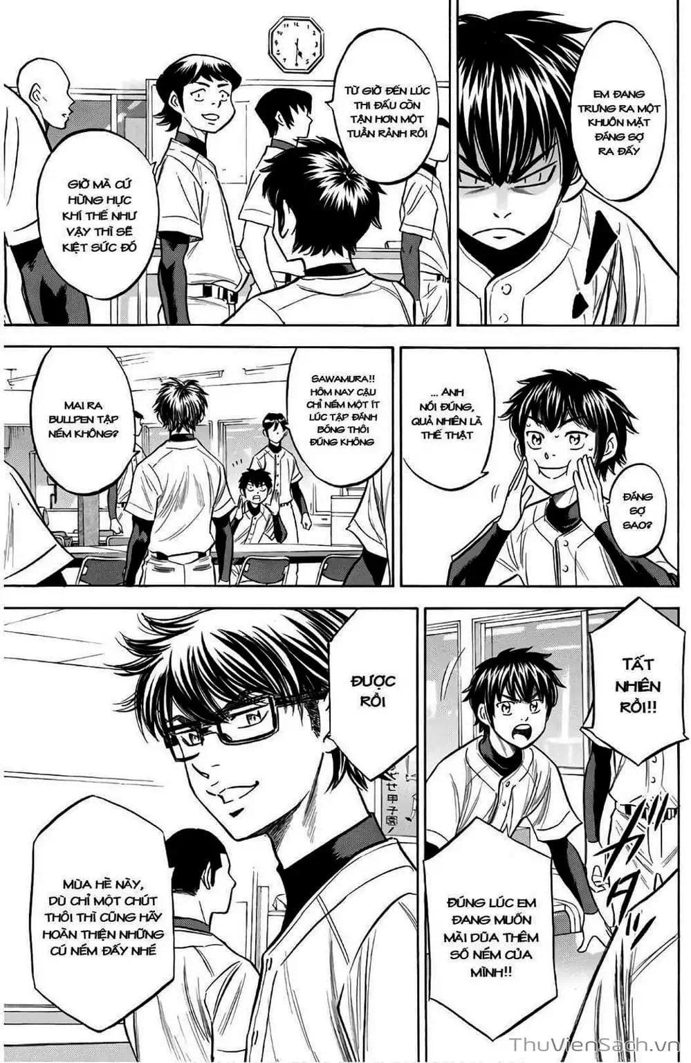 Truyện Tranh Đội Bóng Chày Siêu Đẳng - Ace Of Diamond trang 5