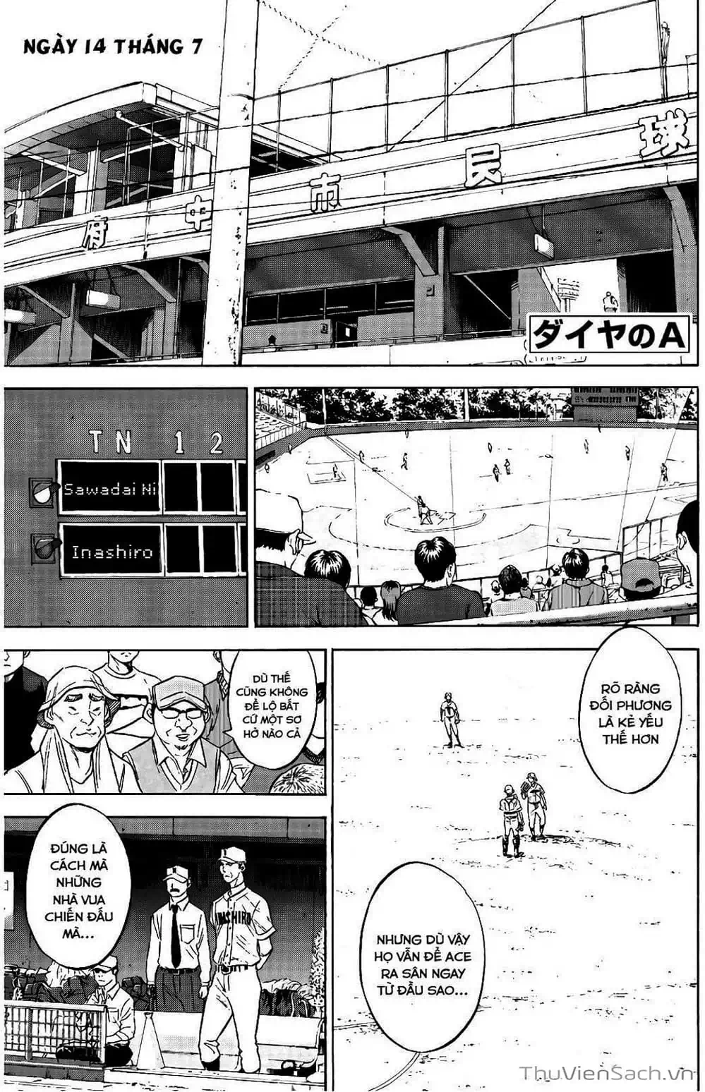 Truyện Tranh Đội Bóng Chày Siêu Đẳng - Ace Of Diamond trang 5