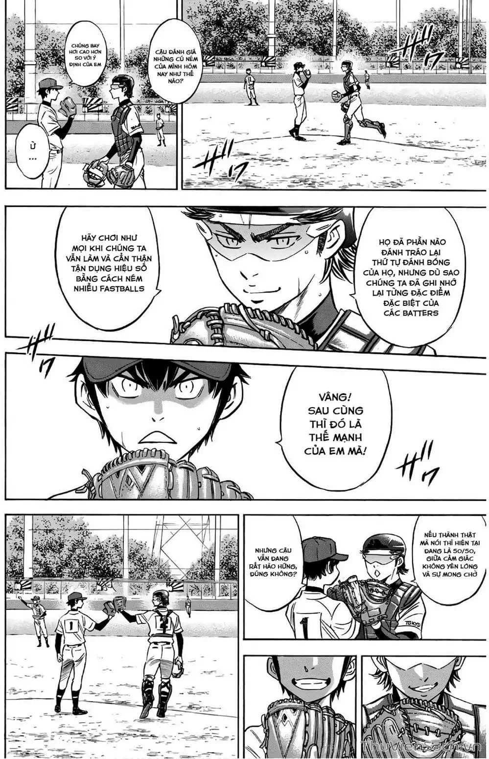 Truyện Tranh Đội Bóng Chày Siêu Đẳng - Ace Of Diamond trang 5