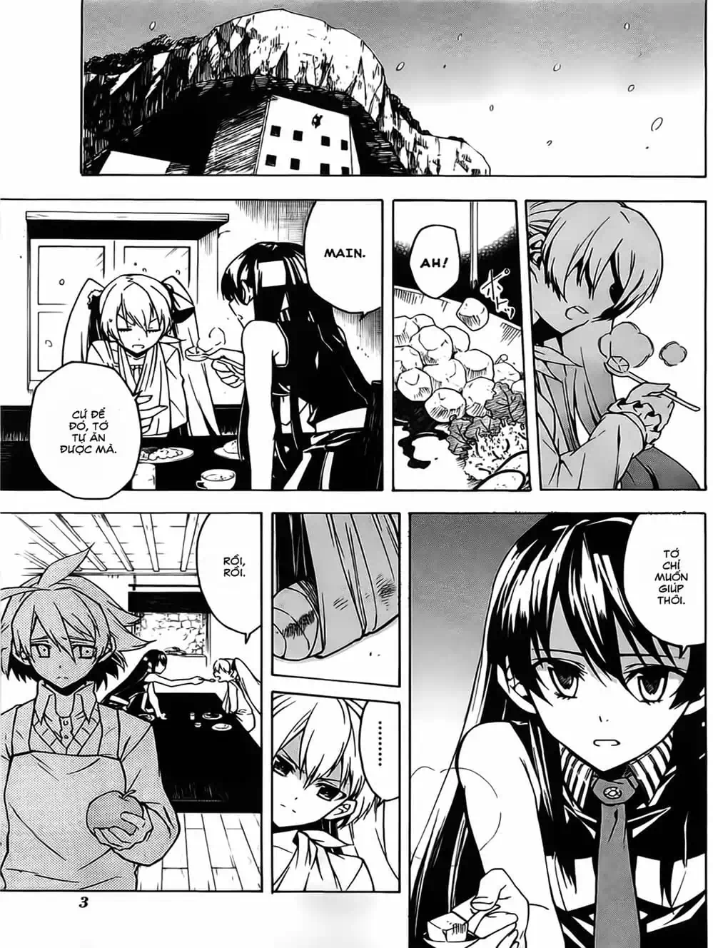 Truyện Tranh Xích Nhãn Sát Thủ - Akame Ga Kill! trang 7